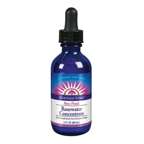 Heritage Store, Rosewater Concentrate, 2 oz