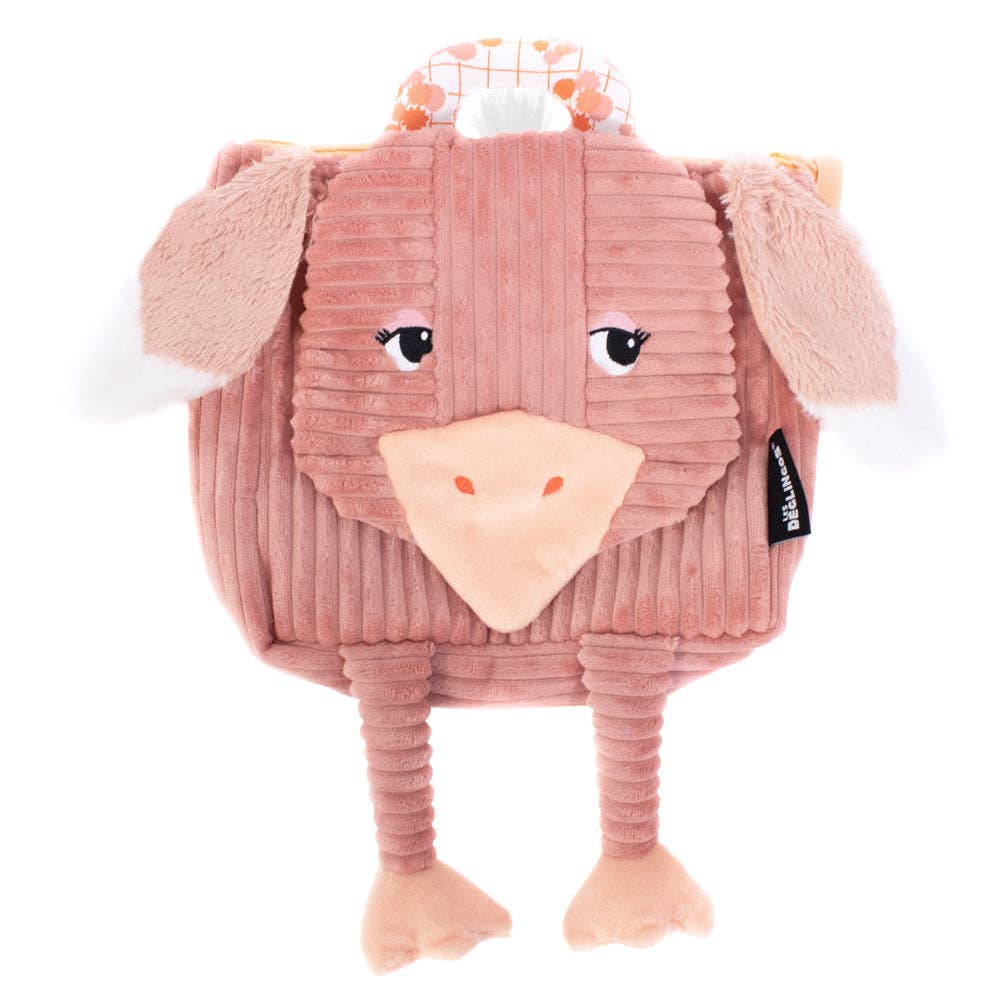 TRI-ACTION TOYS - Corduroy Backpack Pomelos The Ostrich