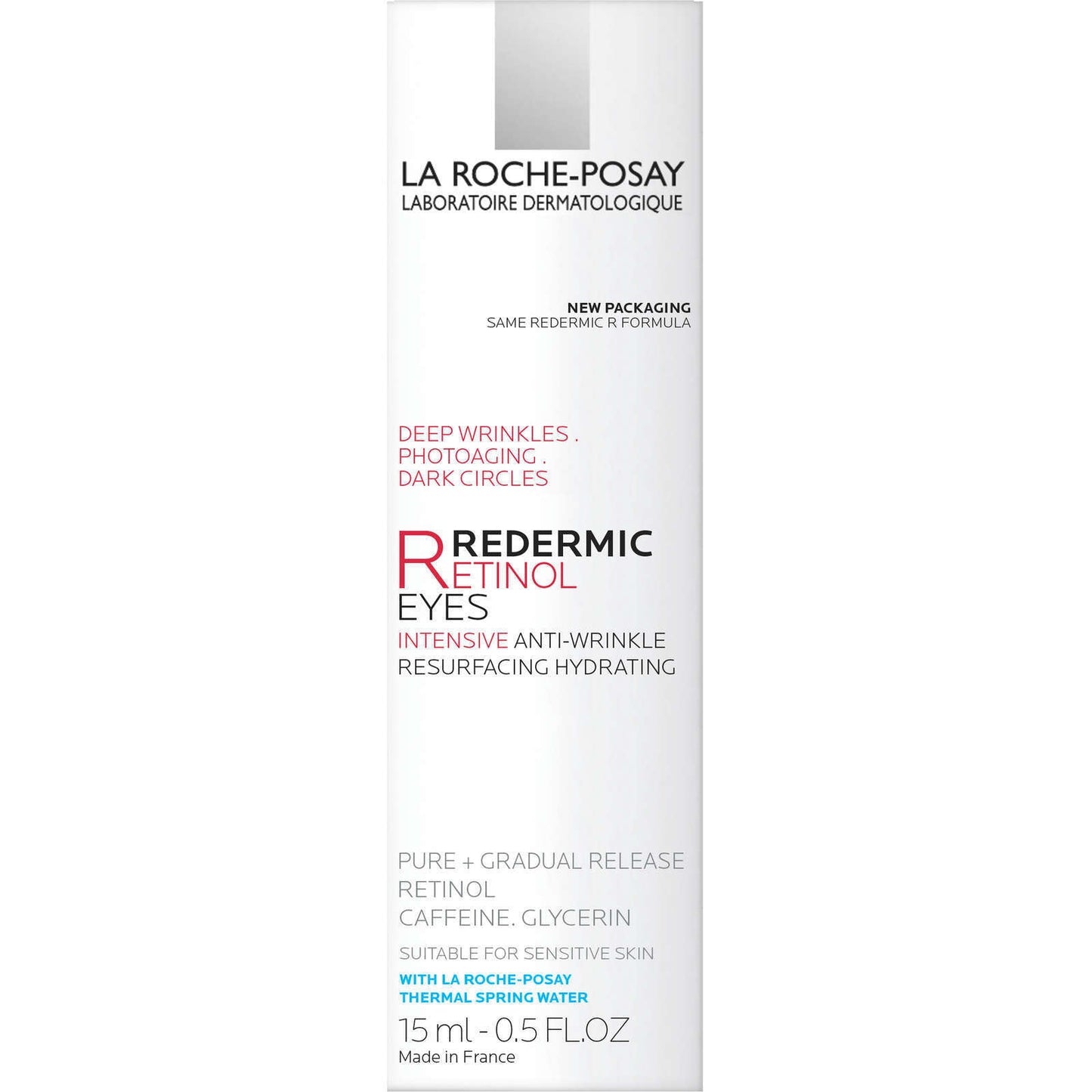 La Roche-Posay Redermic R Retinol Anti-Aging Eye Intensive Concentrate 15ml NEW