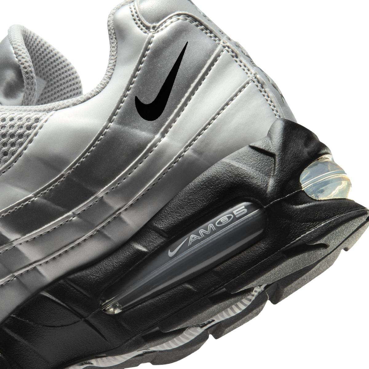 Nike Air Max 95 Big Bubble Metallic Silver
