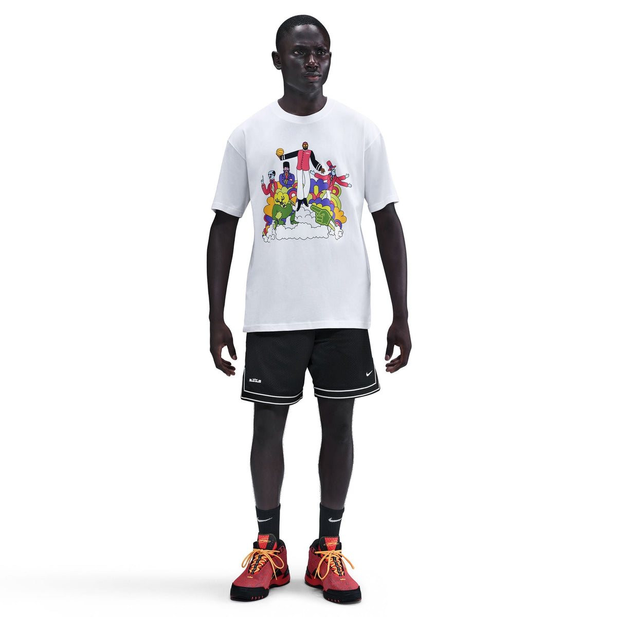 Nike LeBron Heat Wave T-Shirt White