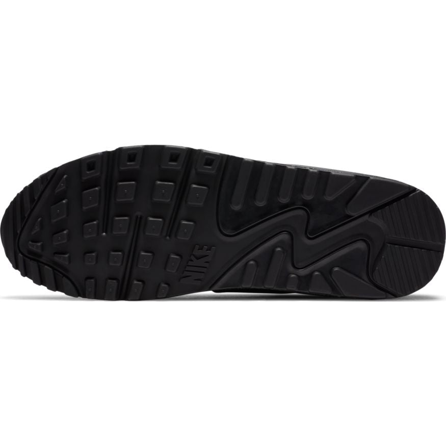 Mens Air Max 90 LTR Leather Triple Black