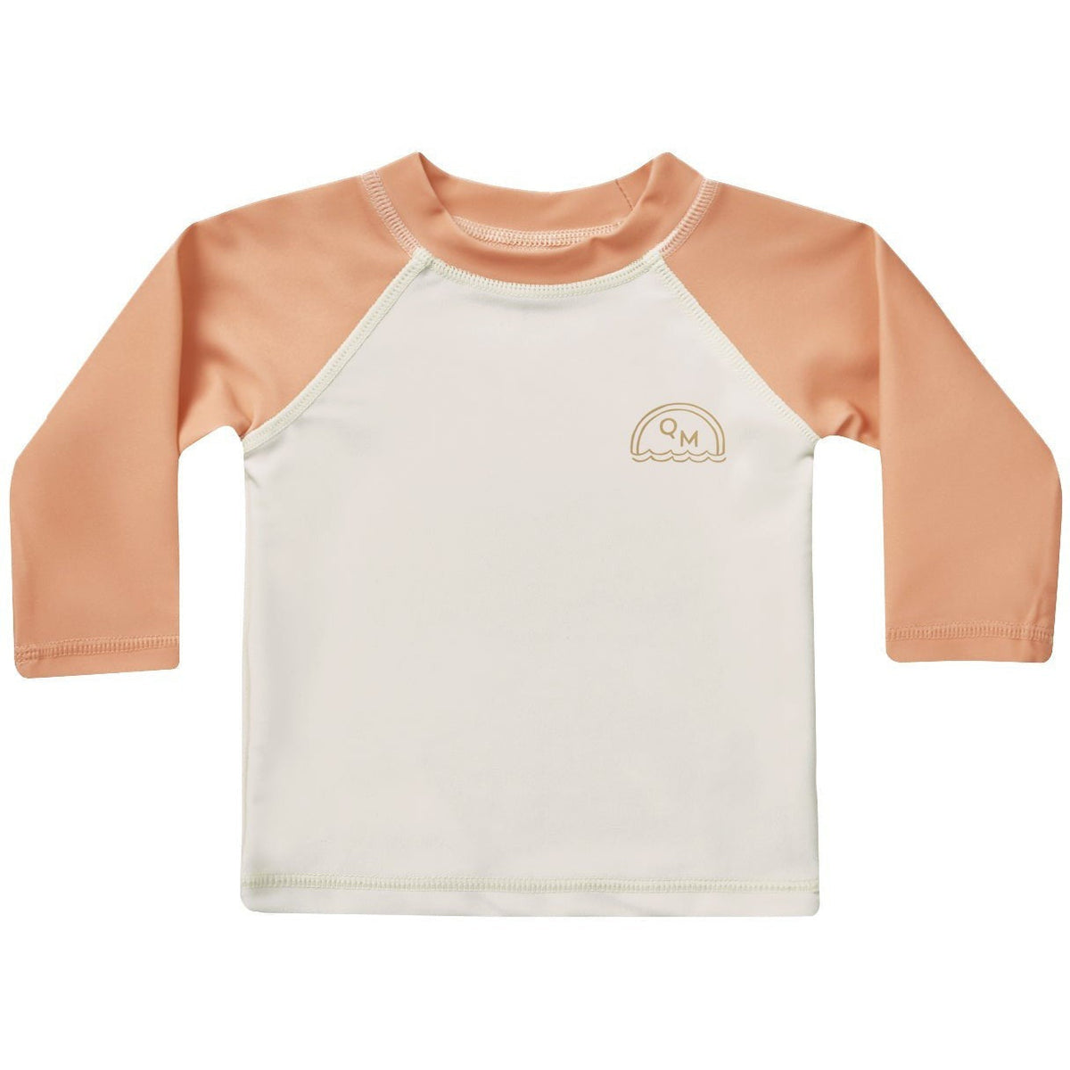 Quincy Mae Rashguard | Natural + Melon