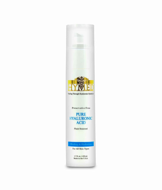 Hylunia Pure Hyaluronic Acid - Moisturizing Serum - Natural Vegan Skin Repair - 1.7 fl oz