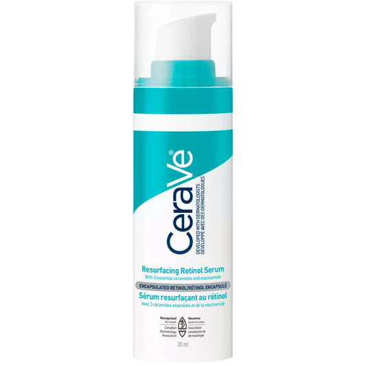 CeraVe Resurfacing Retinol Serum Post-Acne Marks Pores Smooth Skin 1 fl.oz NEW