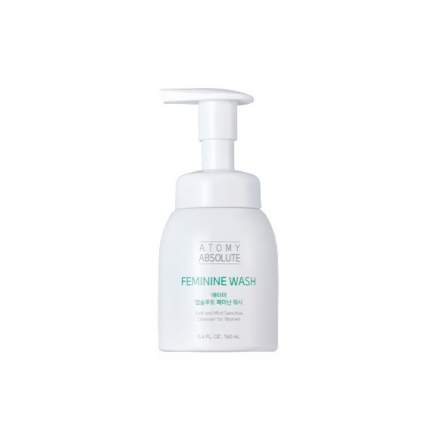 Atomy Absolute Feminine Wash Vegan Certified Mild Safe Y-Zone Care 5.4 fl.oz NEW