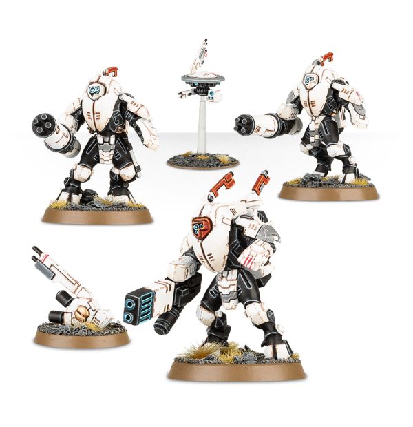GWS - Warhammer 40K - Tau Empire XV25 Stealth Battlesuits