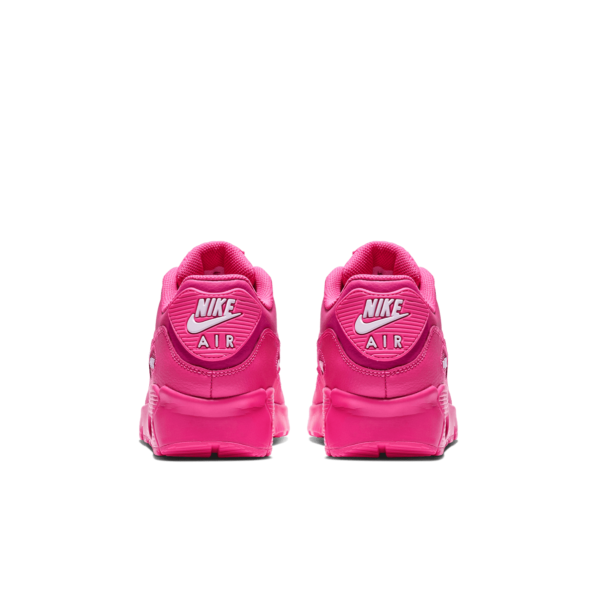 Girls Nike Air Max 90 Leather Laser Fuchsia