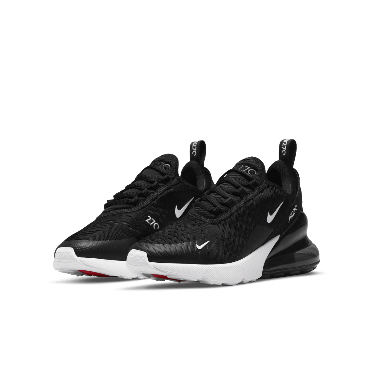 Big Kids Nike Air Max 270 Black White