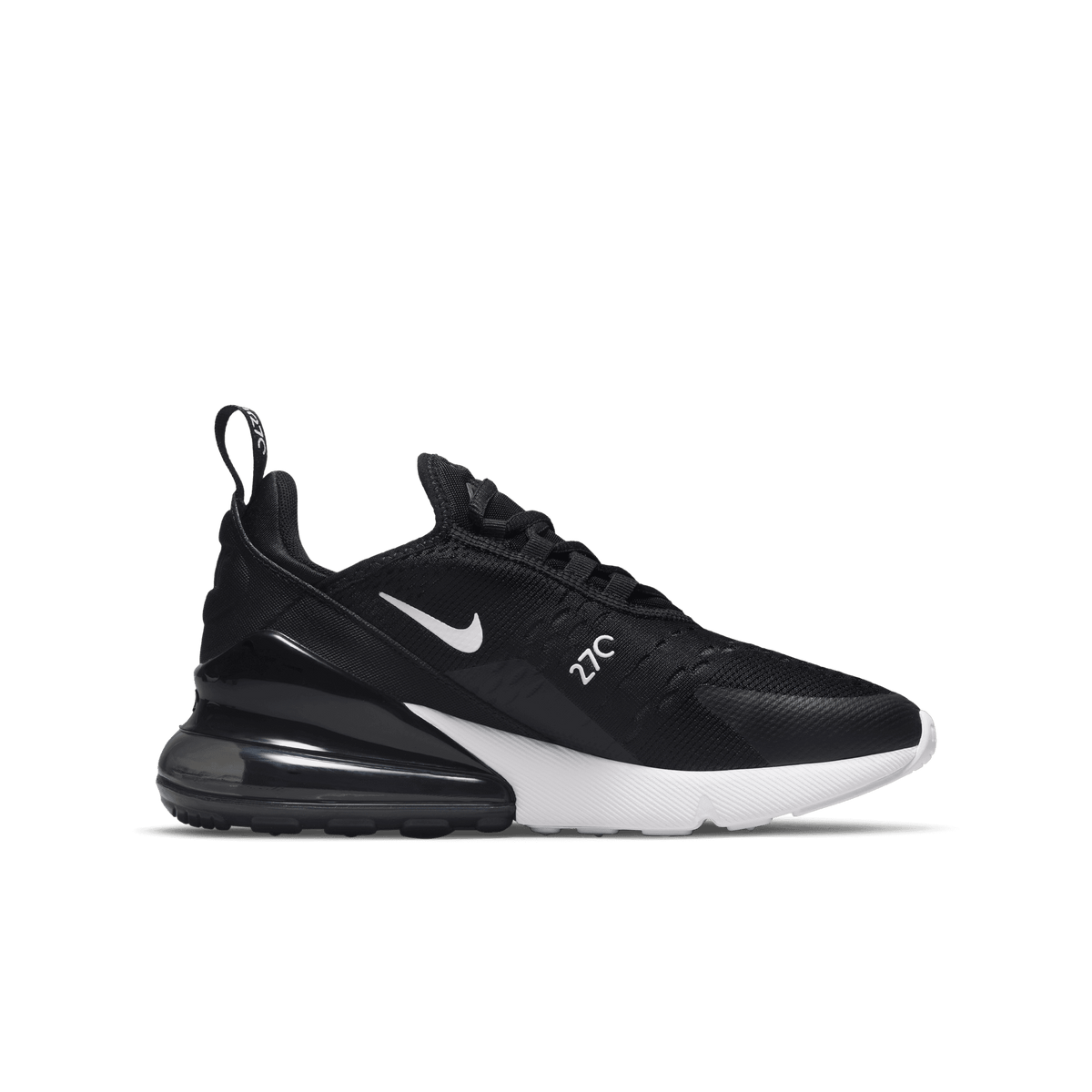 Big Kids Nike Air Max 270 Black White