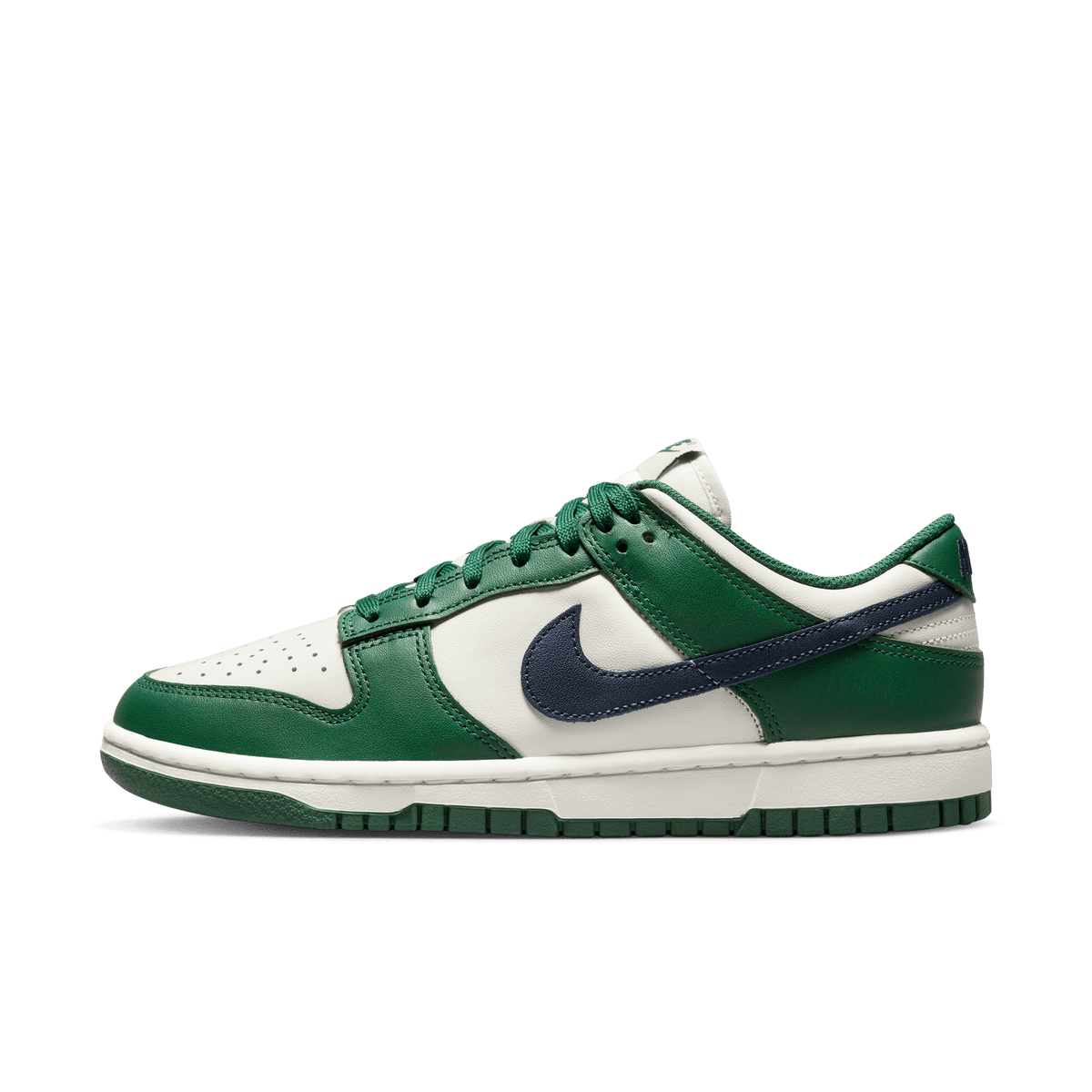 Womens Nike Dunk Low Gorge Green Midnight Navy