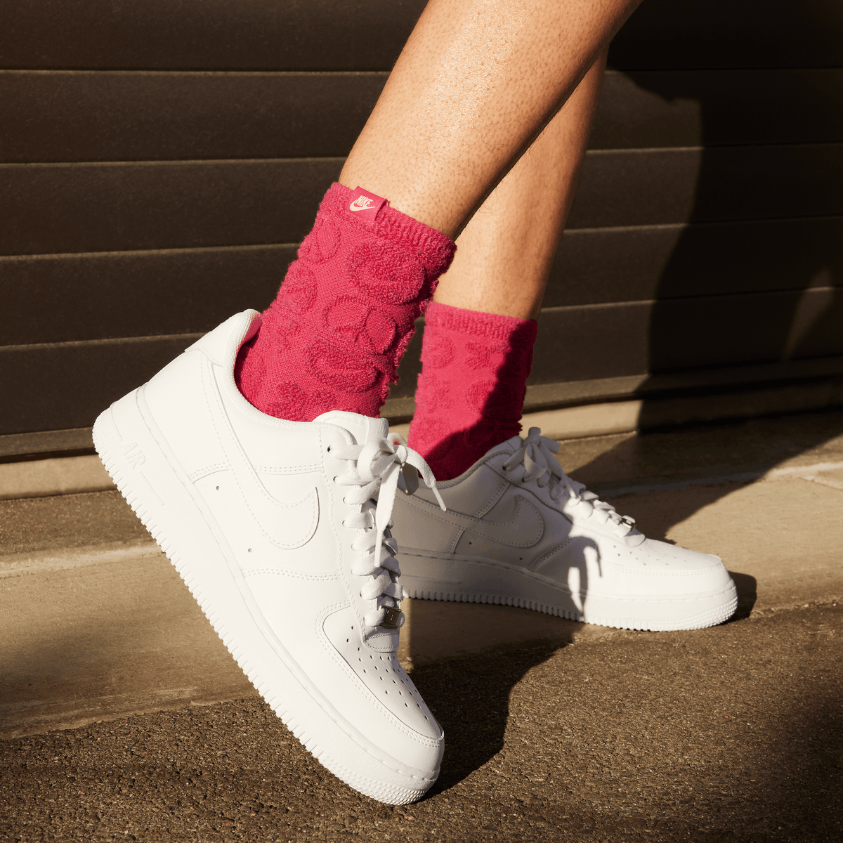Womens Nike Air Force 1 07 White White