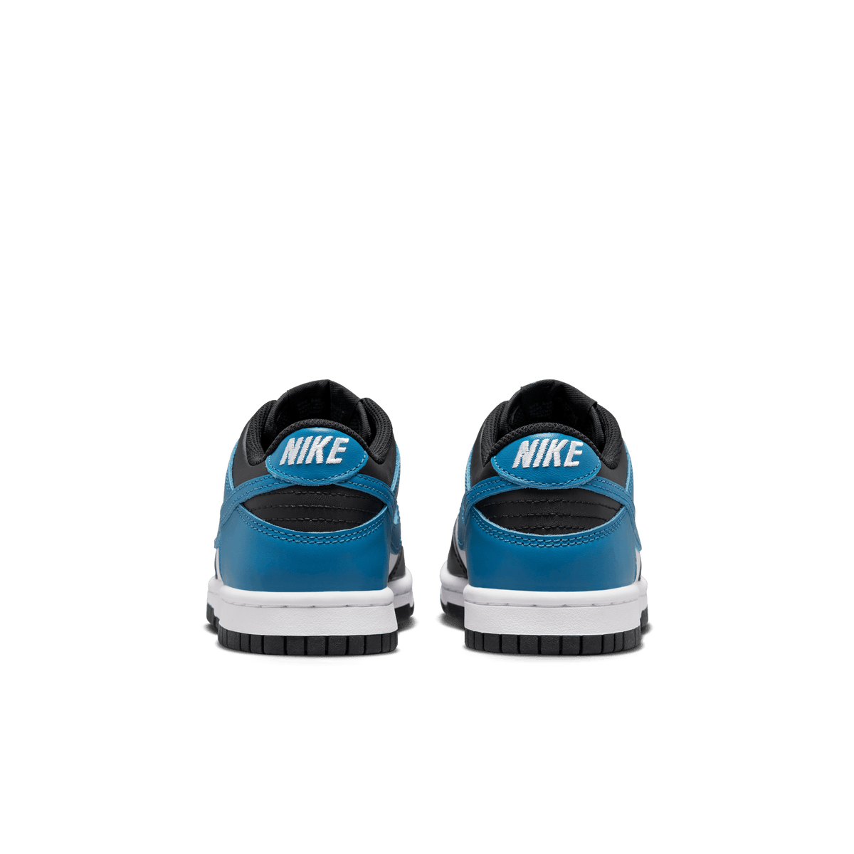 Big Kids Nike Dunk Low Industrial Blue Black White