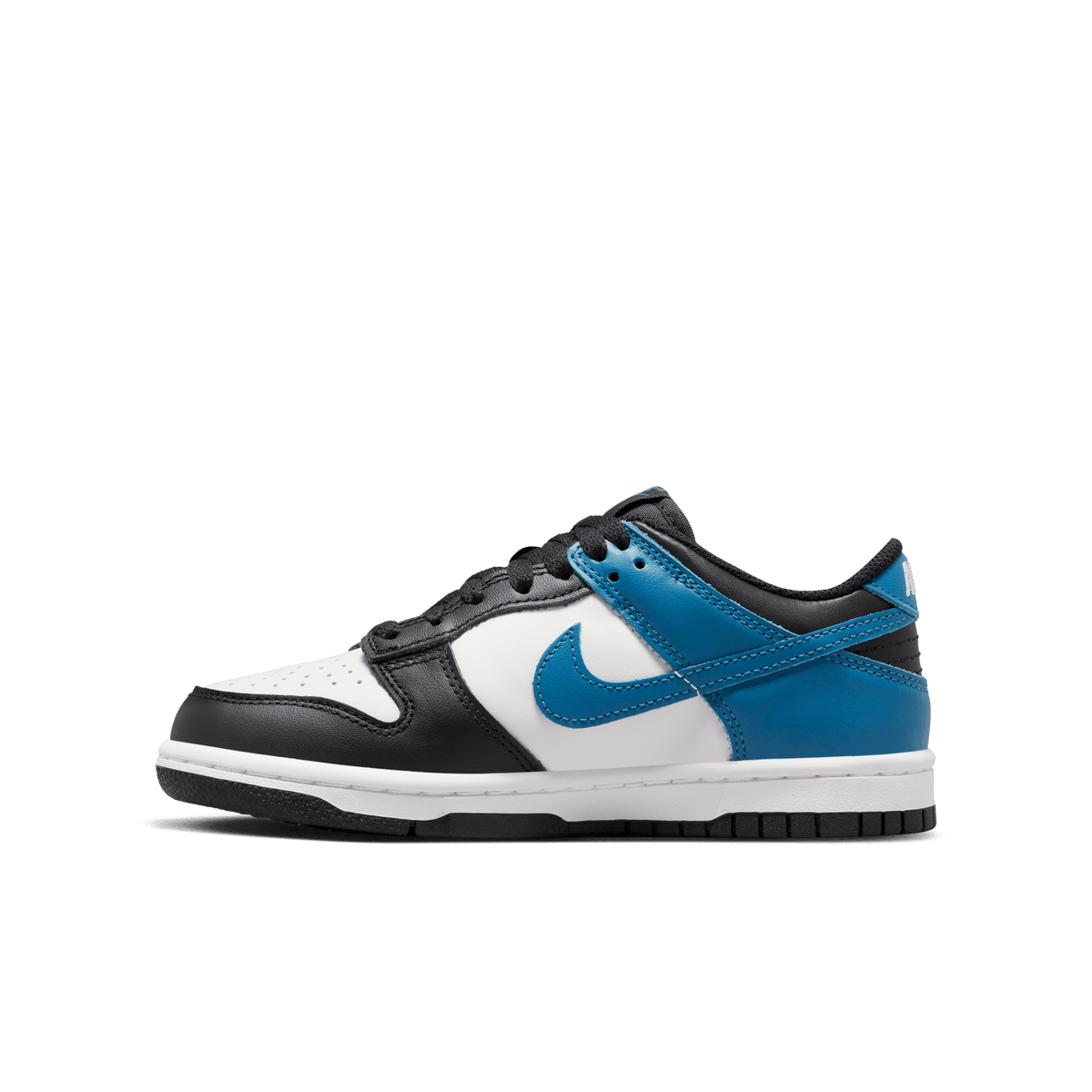 Big Kids Nike Dunk Low Industrial Blue Black White