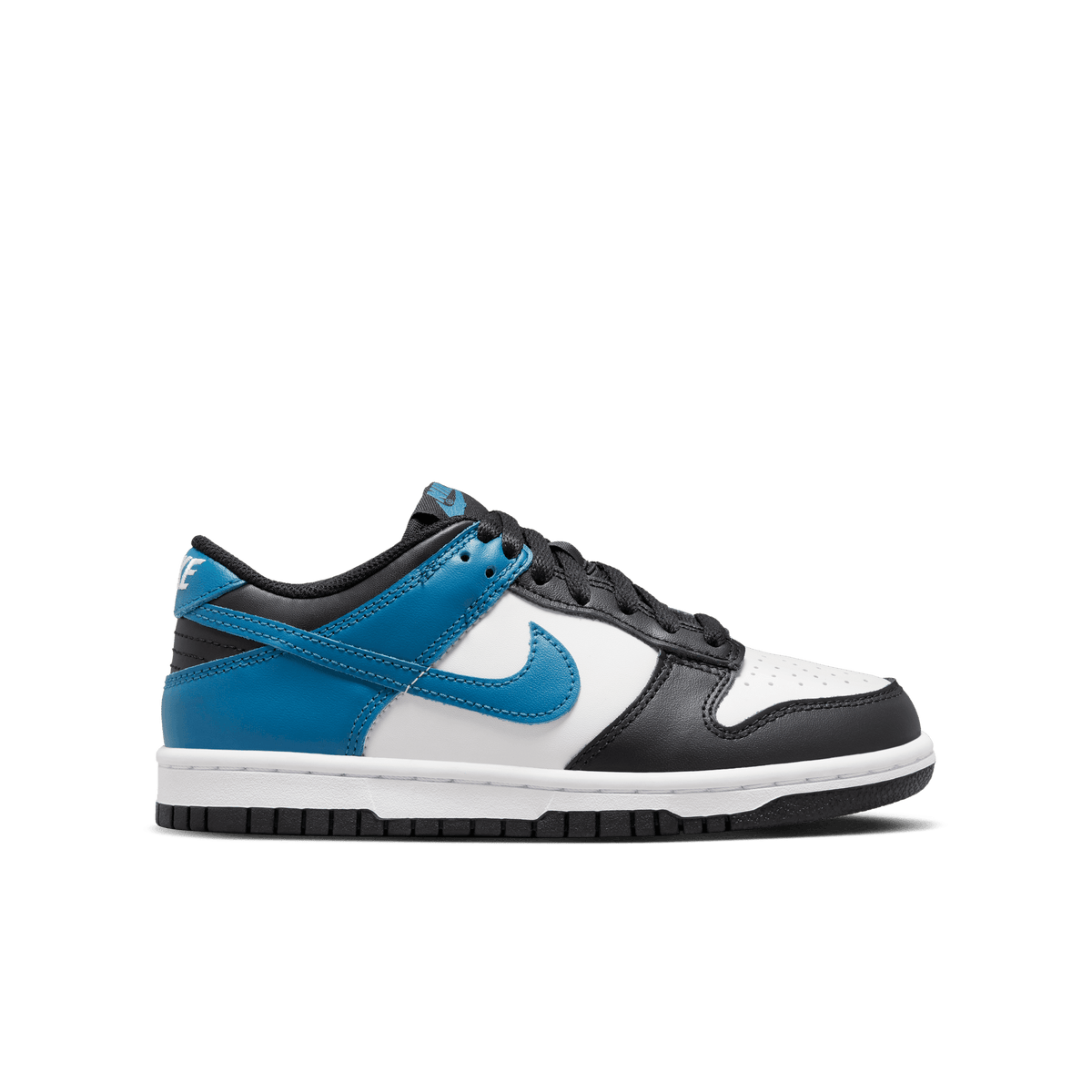 Big Kids Nike Dunk Low Industrial Blue Black White