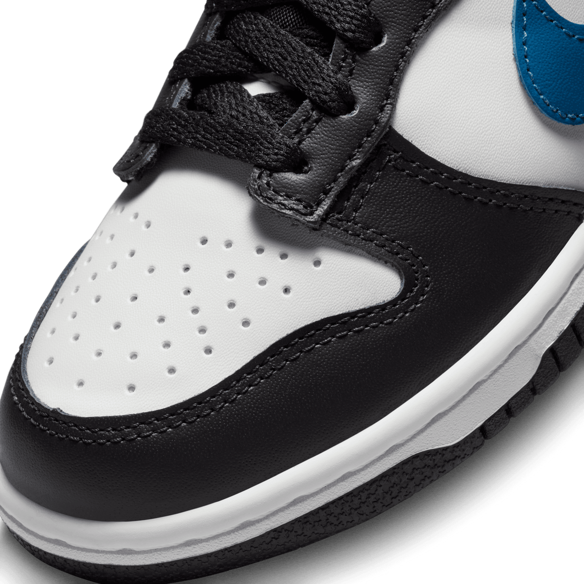 Big Kids Nike Dunk Low Industrial Blue Black White