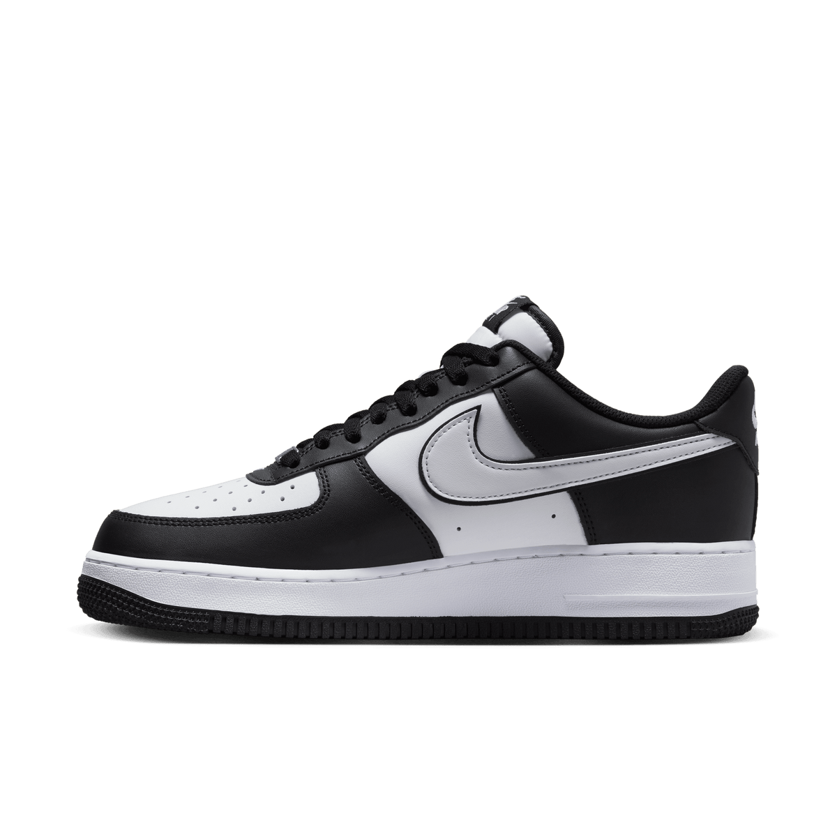 Mens Air Force 1 07 White Swoosh Panda