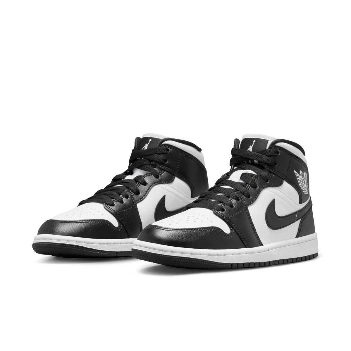 Womens Air Jordan 1 Mid White/Black