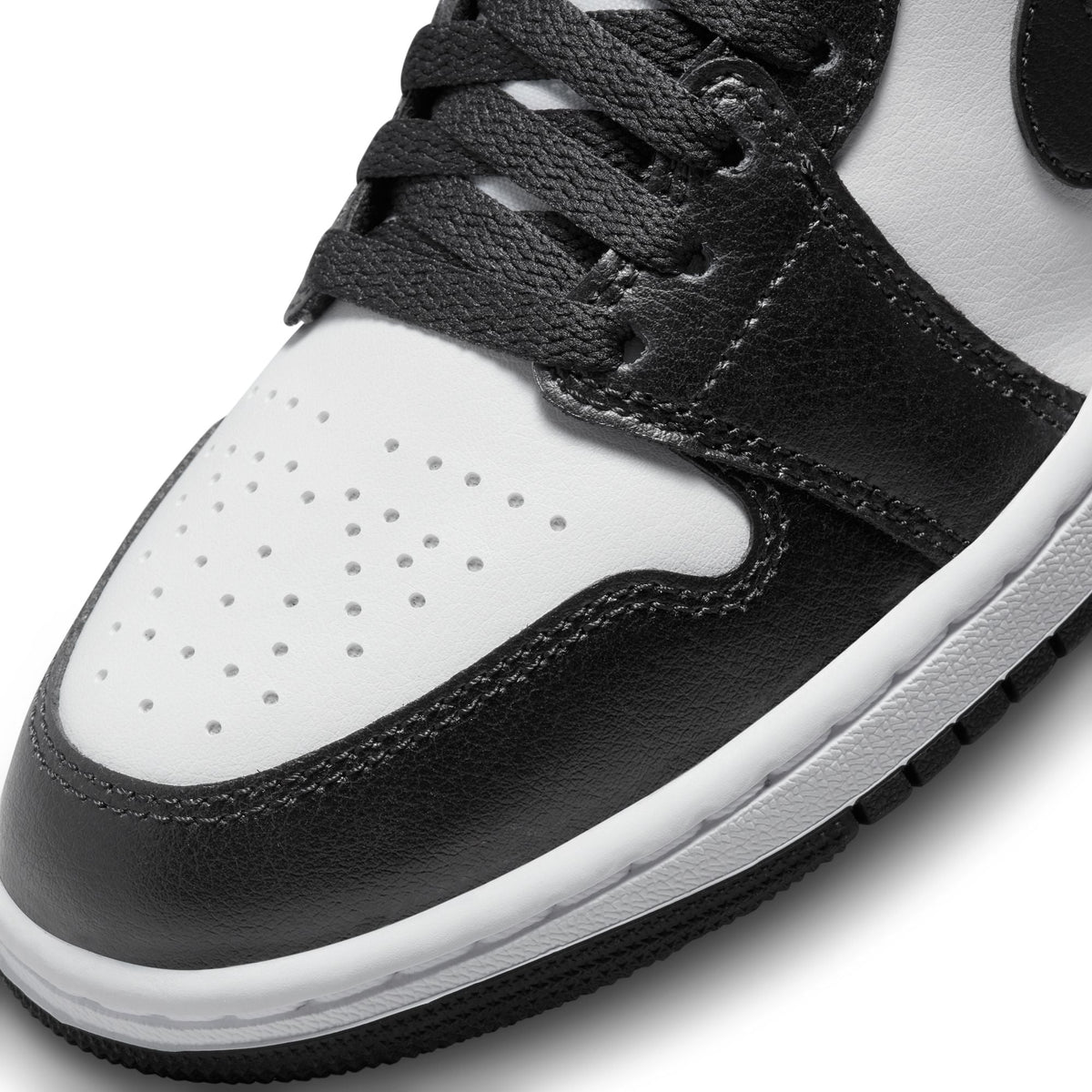 Womens Air Jordan 1 Mid White/Black