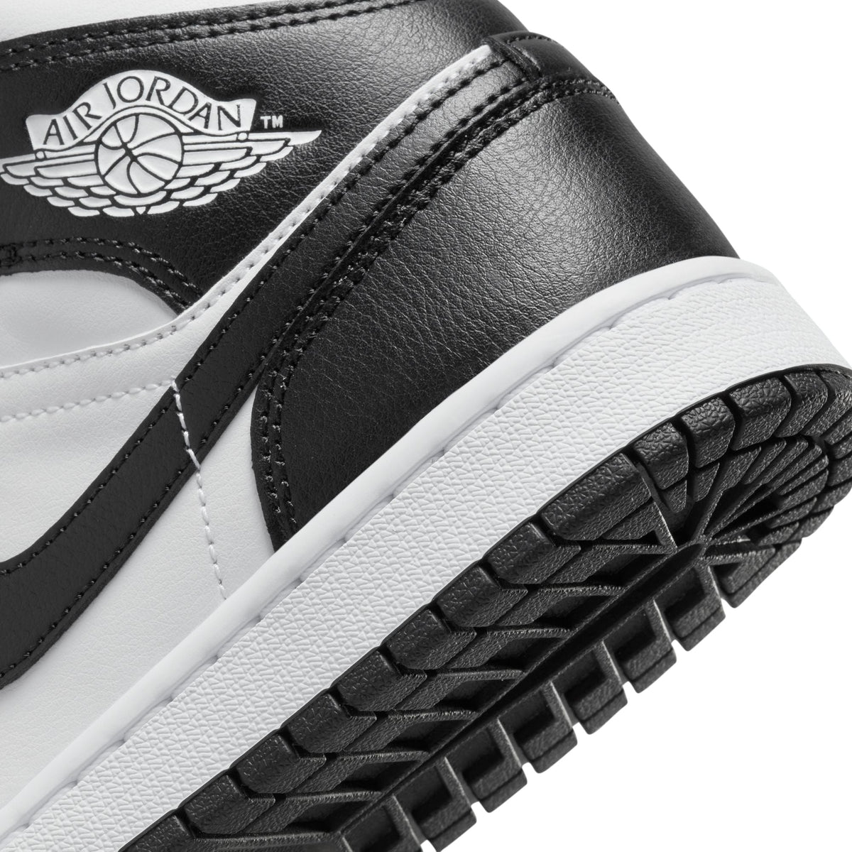 Womens Air Jordan 1 Mid White/Black