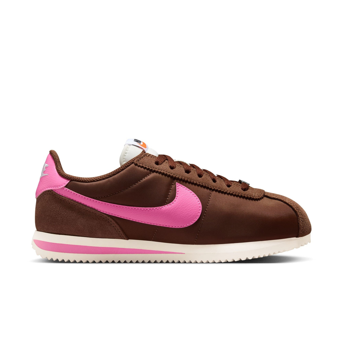 Womens Nike Cortez Textile Fauna Brown/Pink Spell