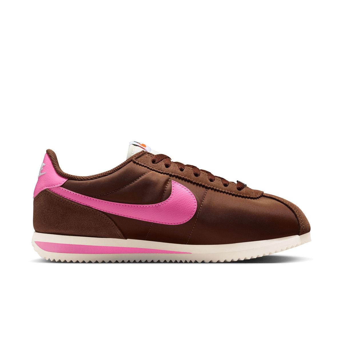 Womens Nike Cortez Textile Fauna Brown/Pink Spell