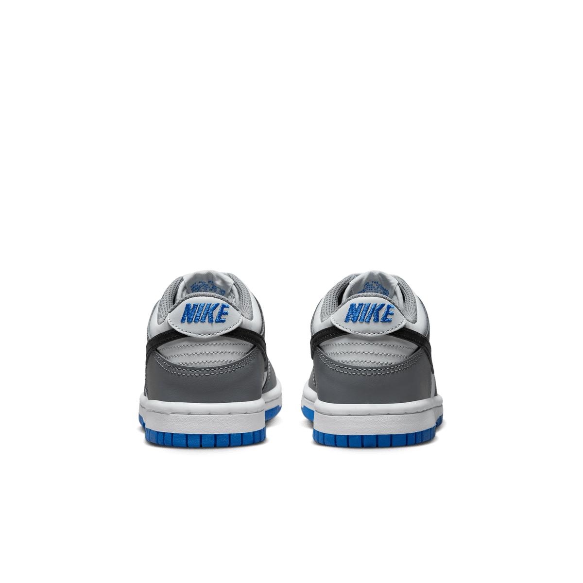 Big Kids Nike Dunk Low Cool Grey Light Photo Blue