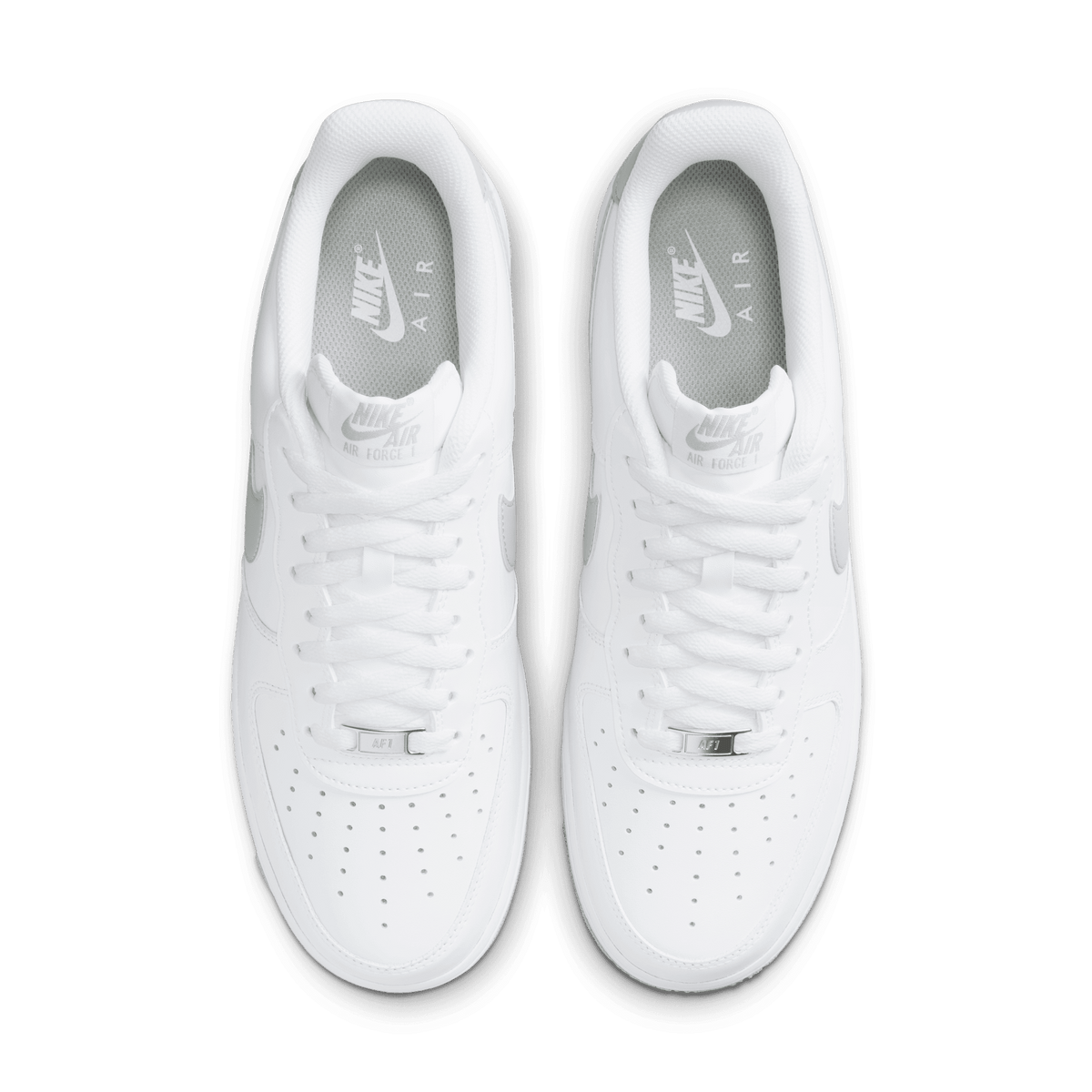 Mens Nike Air Force 1 07 Light Smoke Grey