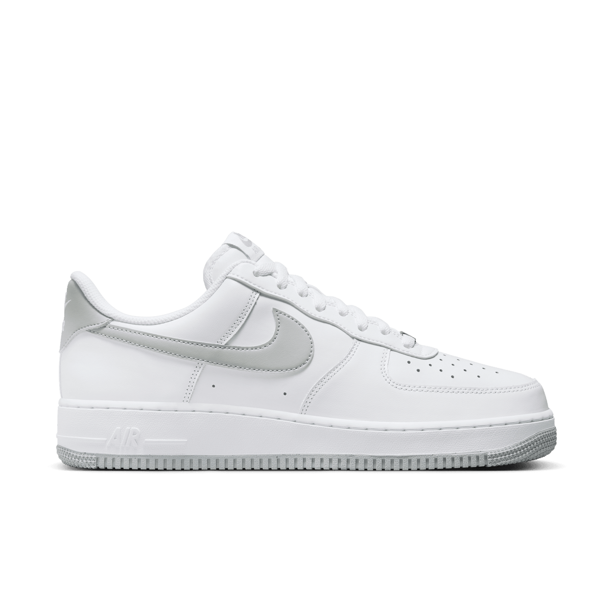 Mens Nike Air Force 1 07 Light Smoke Grey