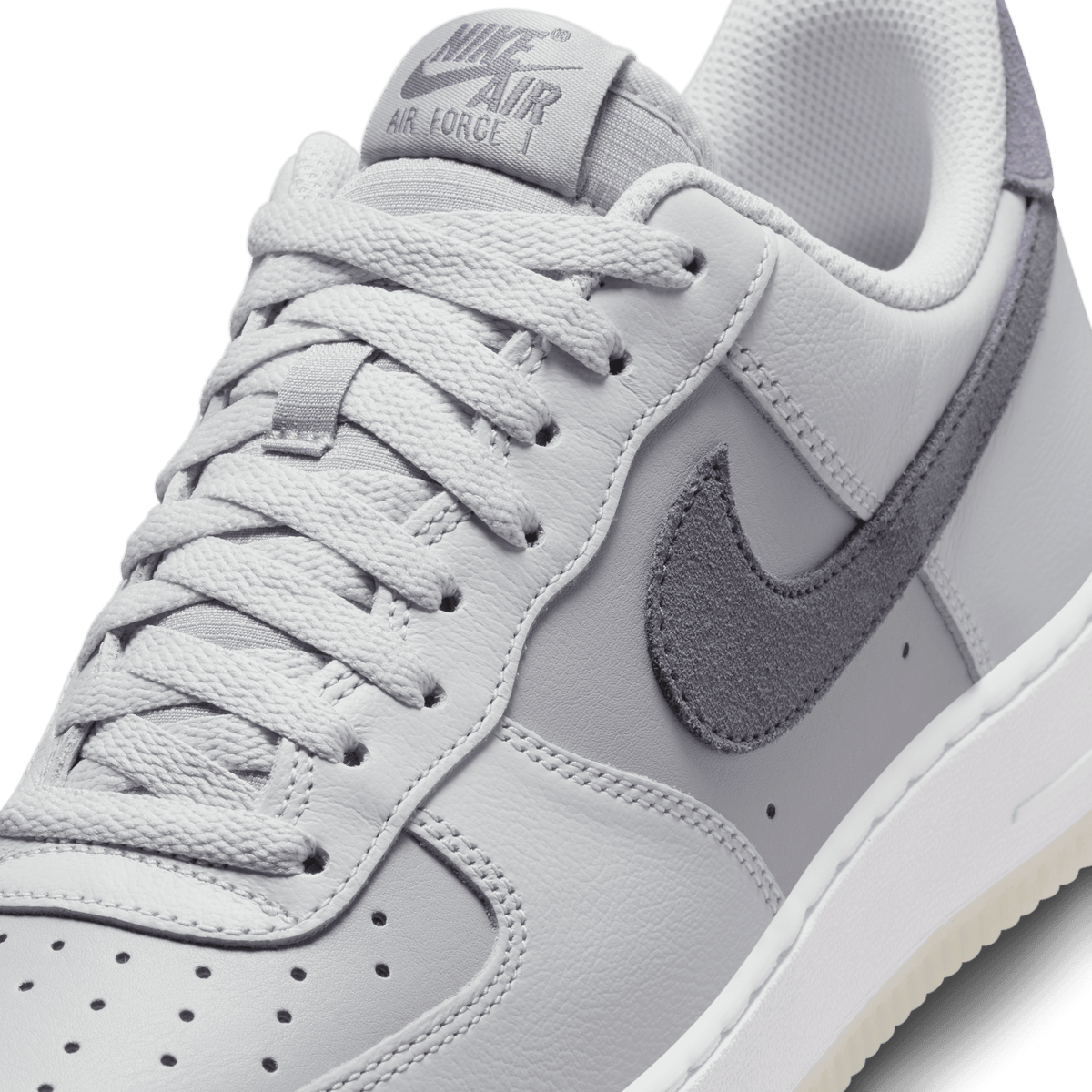 Mens Air Force 1 07 LV8 Pure Platinum Light Carbon