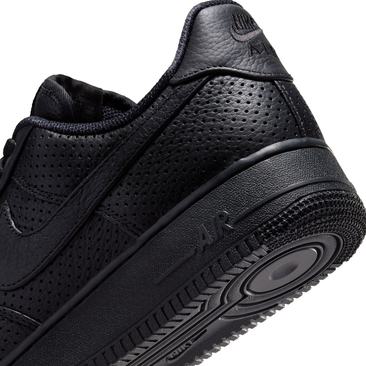 Nike Air Force 1 Low SP Triple Black Perforated
