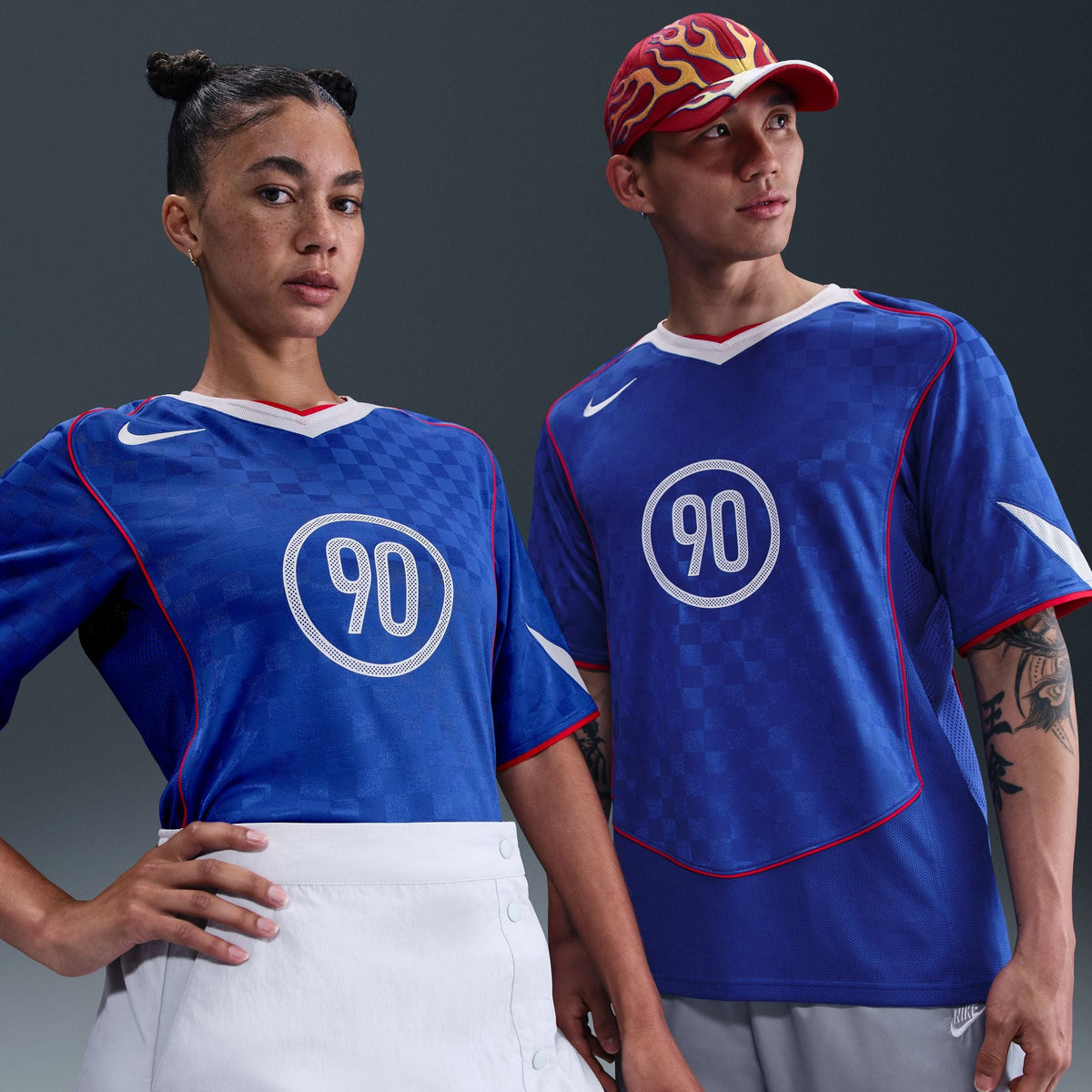 Nike Total 90 Dri-FIT Soccer Jersey Game Royal