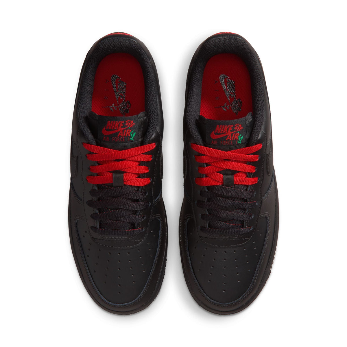 Womens Nike Air Force 1 07 SE Black/Red