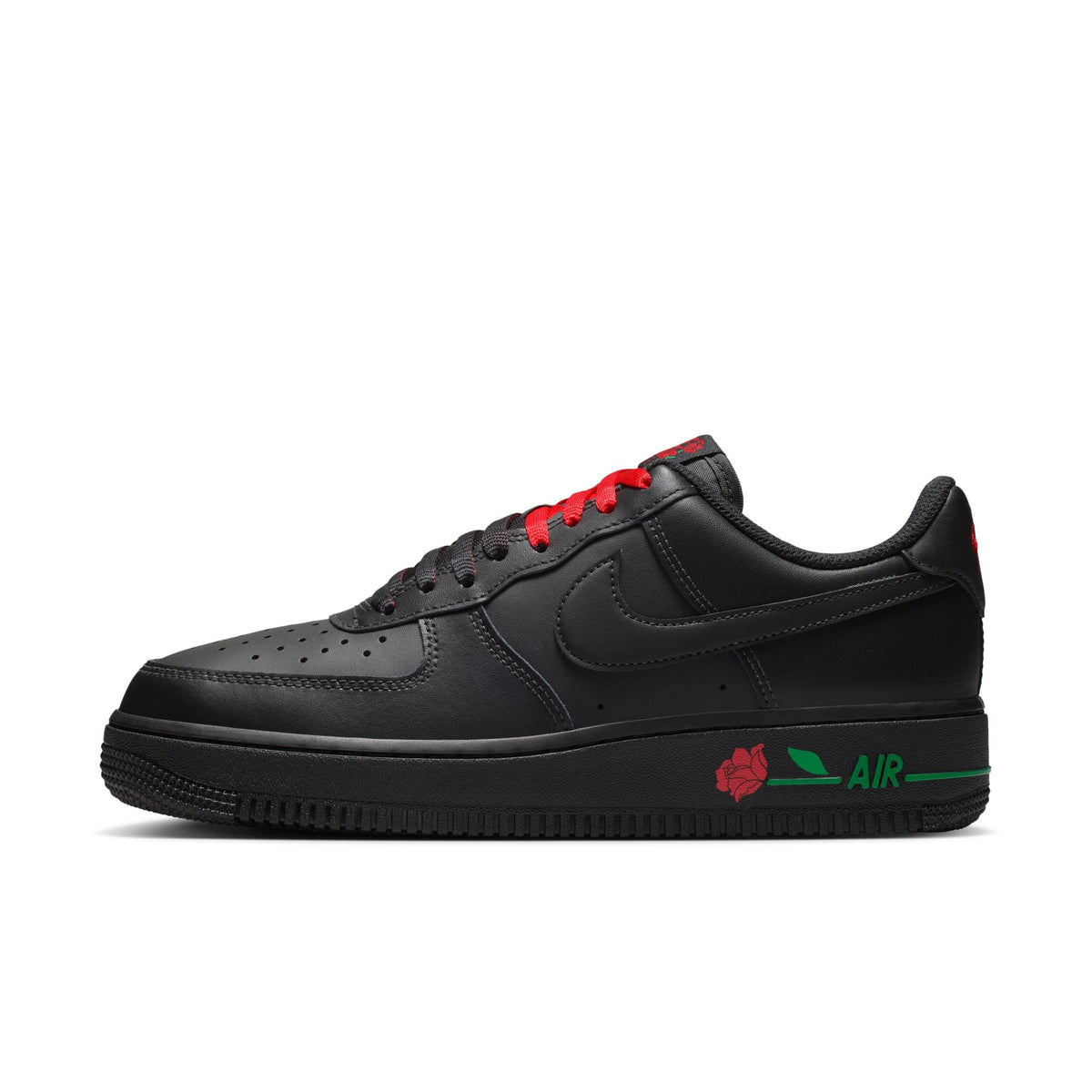 Womens Nike Air Force 1 07 SE Black/Red