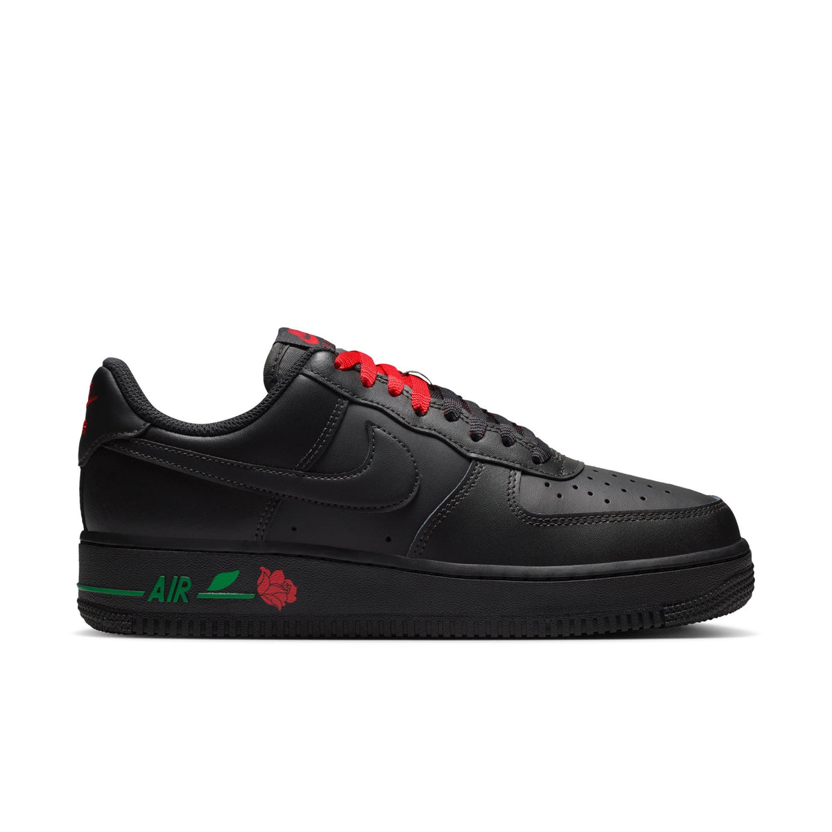 Womens Nike Air Force 1 07 SE Black/Red