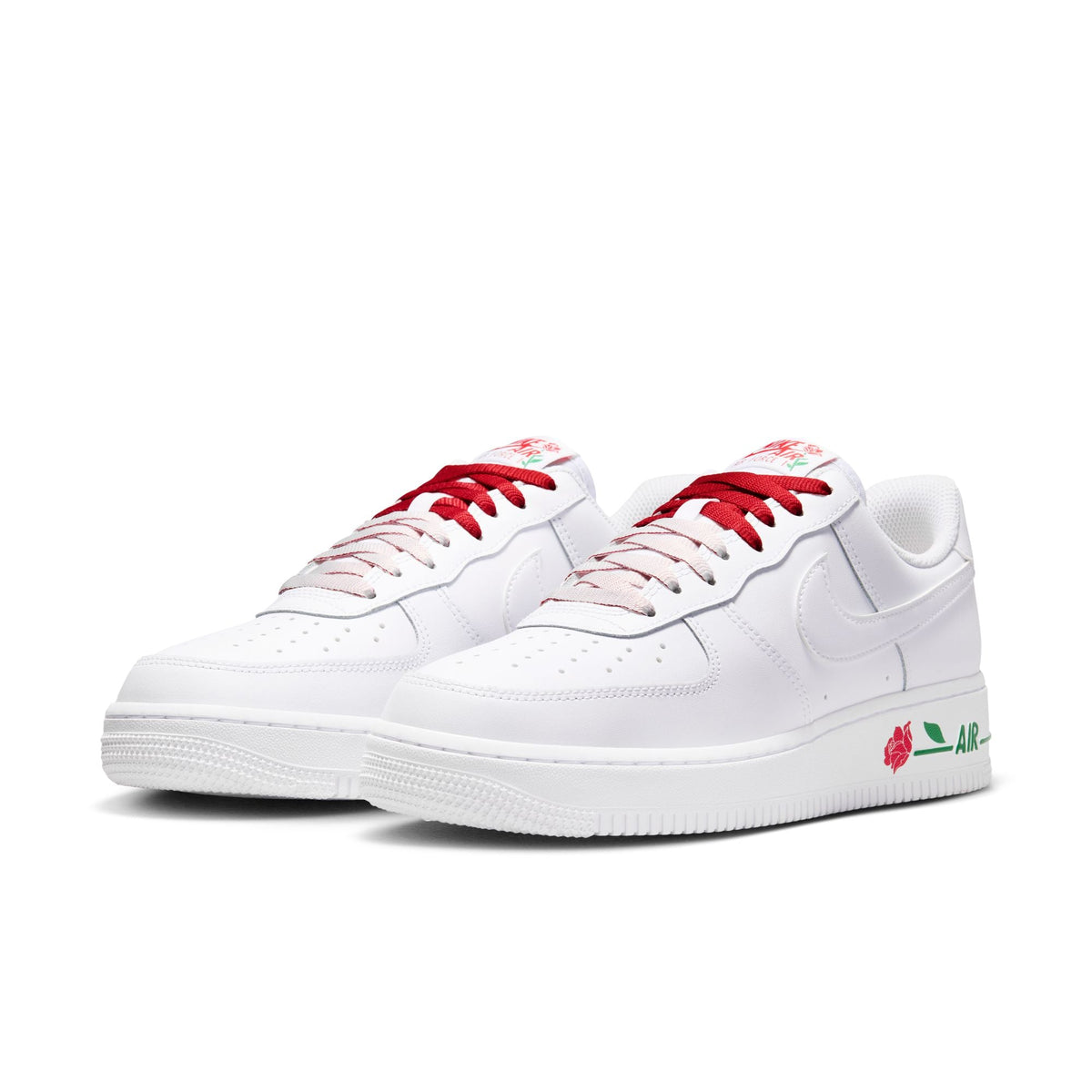 Womens Nike Air Force 1 07 SE Rose White/Red