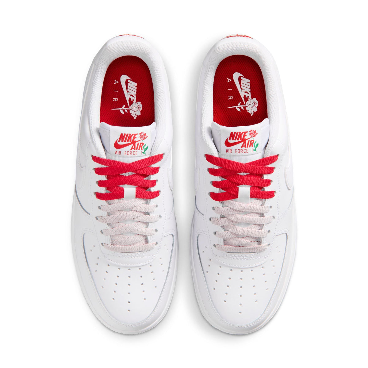 Womens Nike Air Force 1 07 SE Rose White/Red