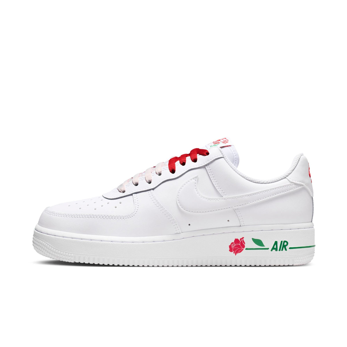 Womens Nike Air Force 1 07 SE Rose White/Red