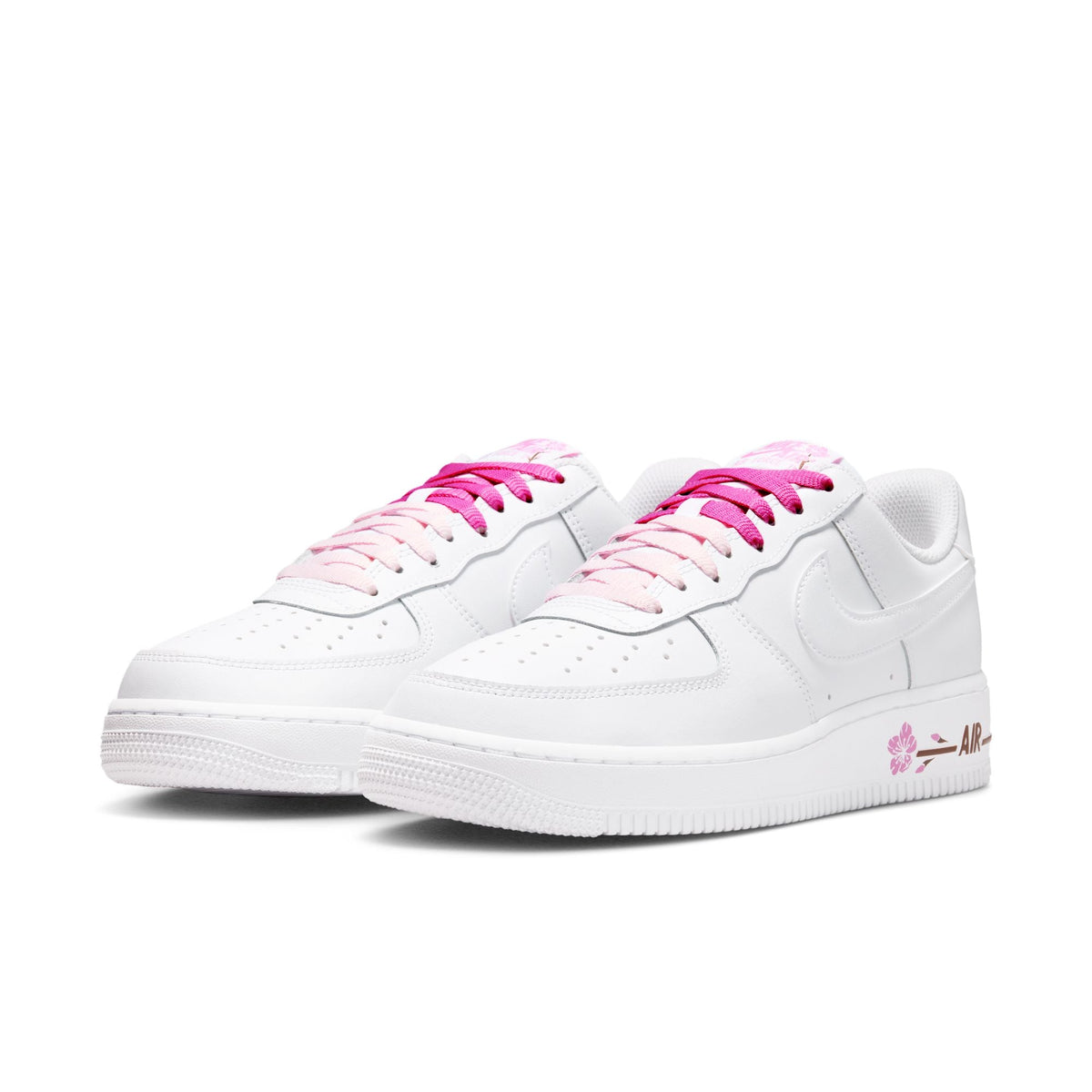 Womens Nike Air Force 1 07 SE White/Pink