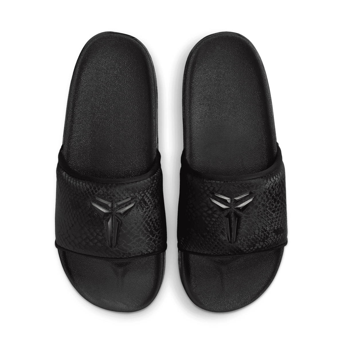 Mens Kobe Bryant Offcourt Slides Triple Black