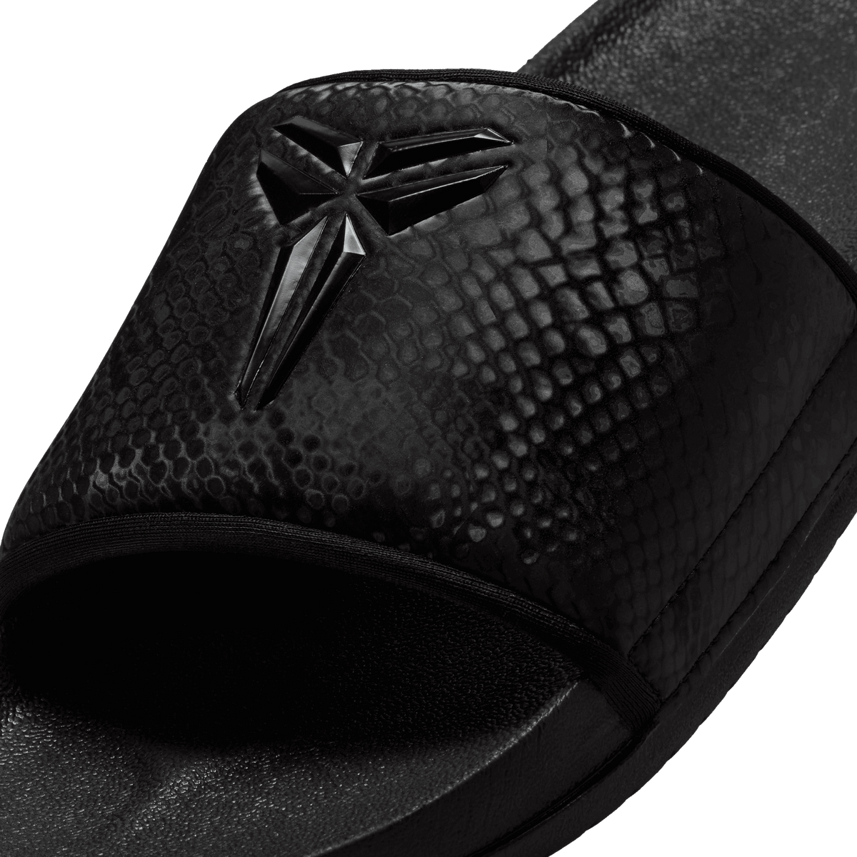 Mens Kobe Bryant Offcourt Slides Triple Black