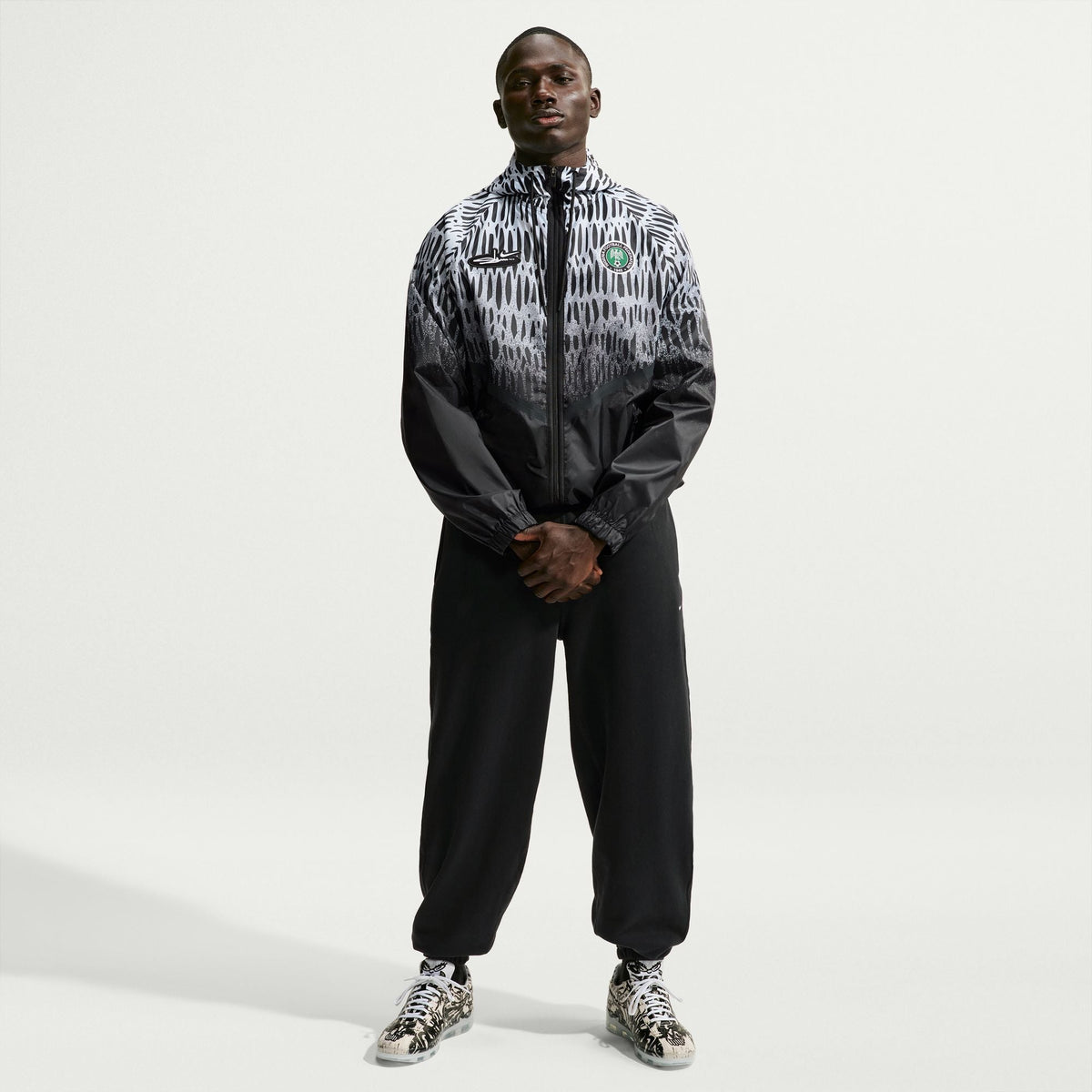 Nike x Nigeria x Slawn Anthem Jacket Black