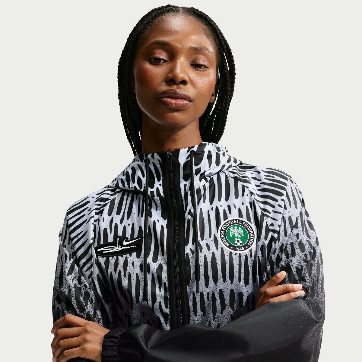 Nike x Nigeria x Slawn Anthem Jacket Black