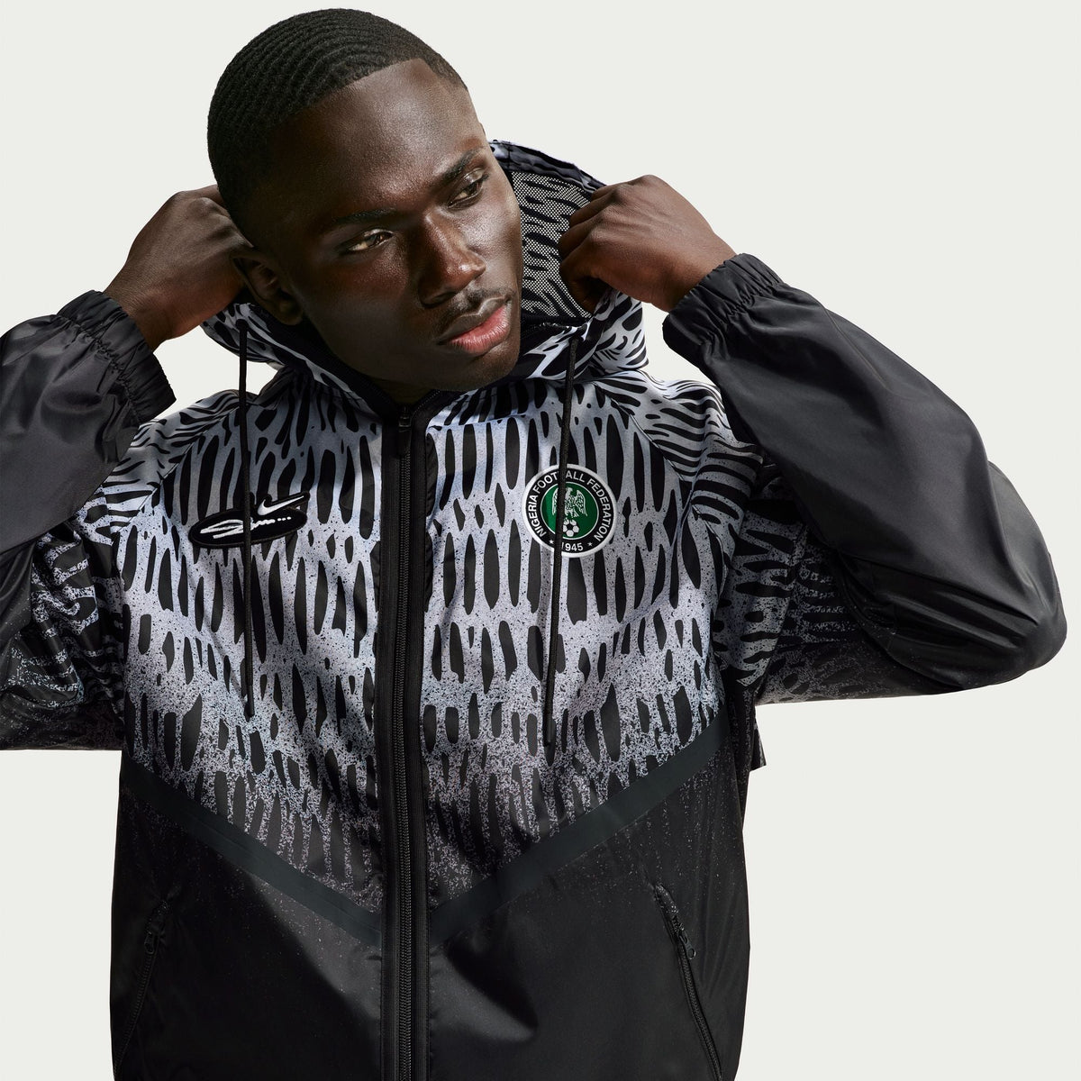 Nike x Nigeria x Slawn Anthem Jacket Black