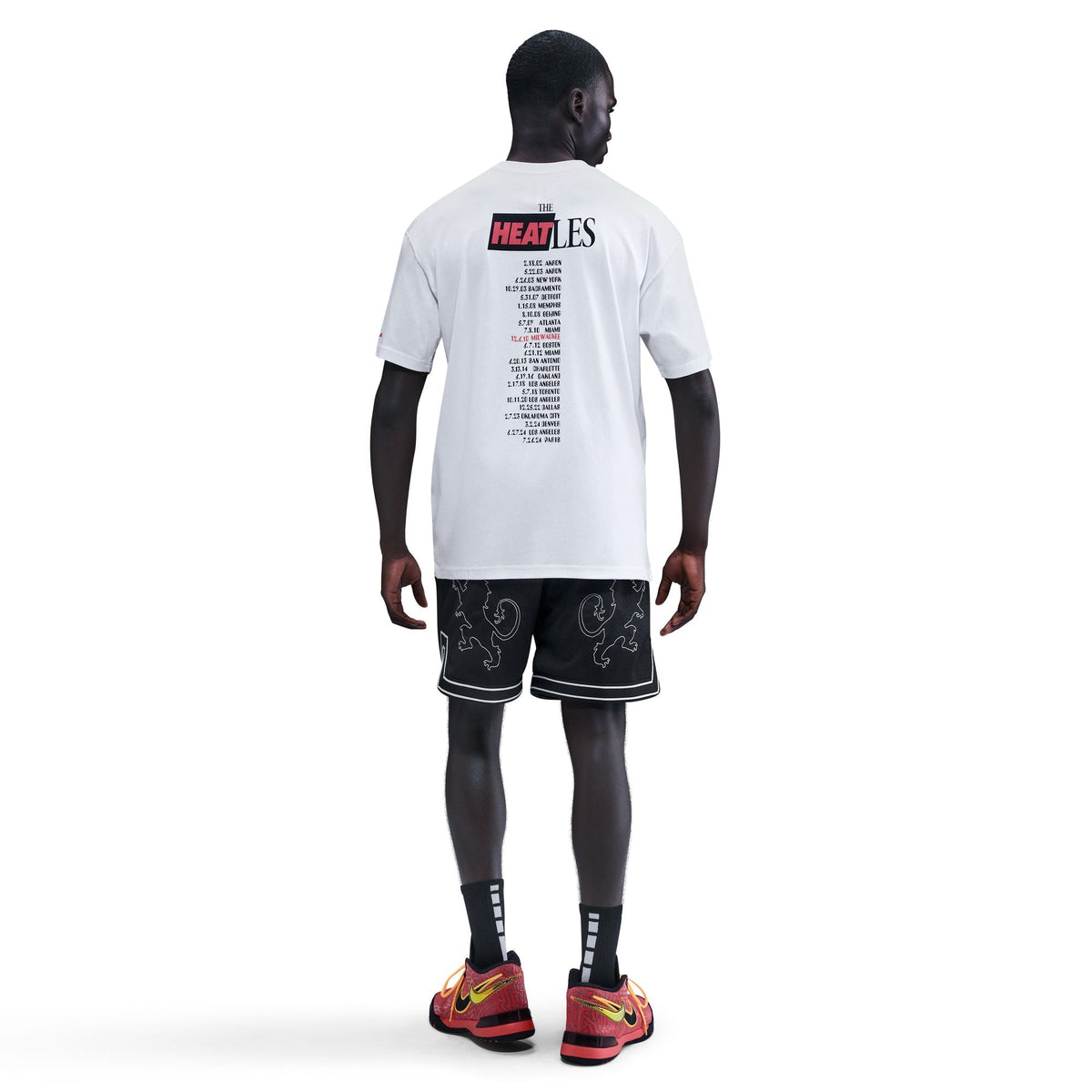 Nike LeBron Heat Wave T-Shirt White