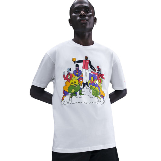 Nike LeBron Heat Wave T-Shirt White