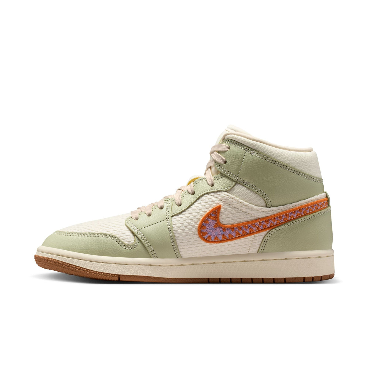Womens Air Jordan 1 Mid SE Olive Aura