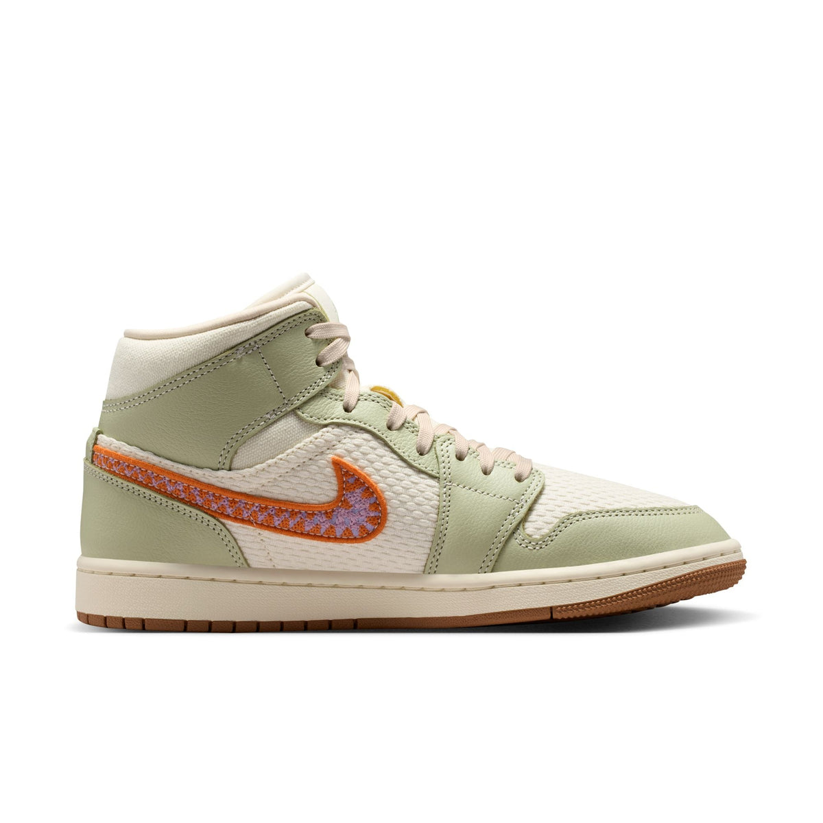 Womens Air Jordan 1 Mid SE Olive Aura