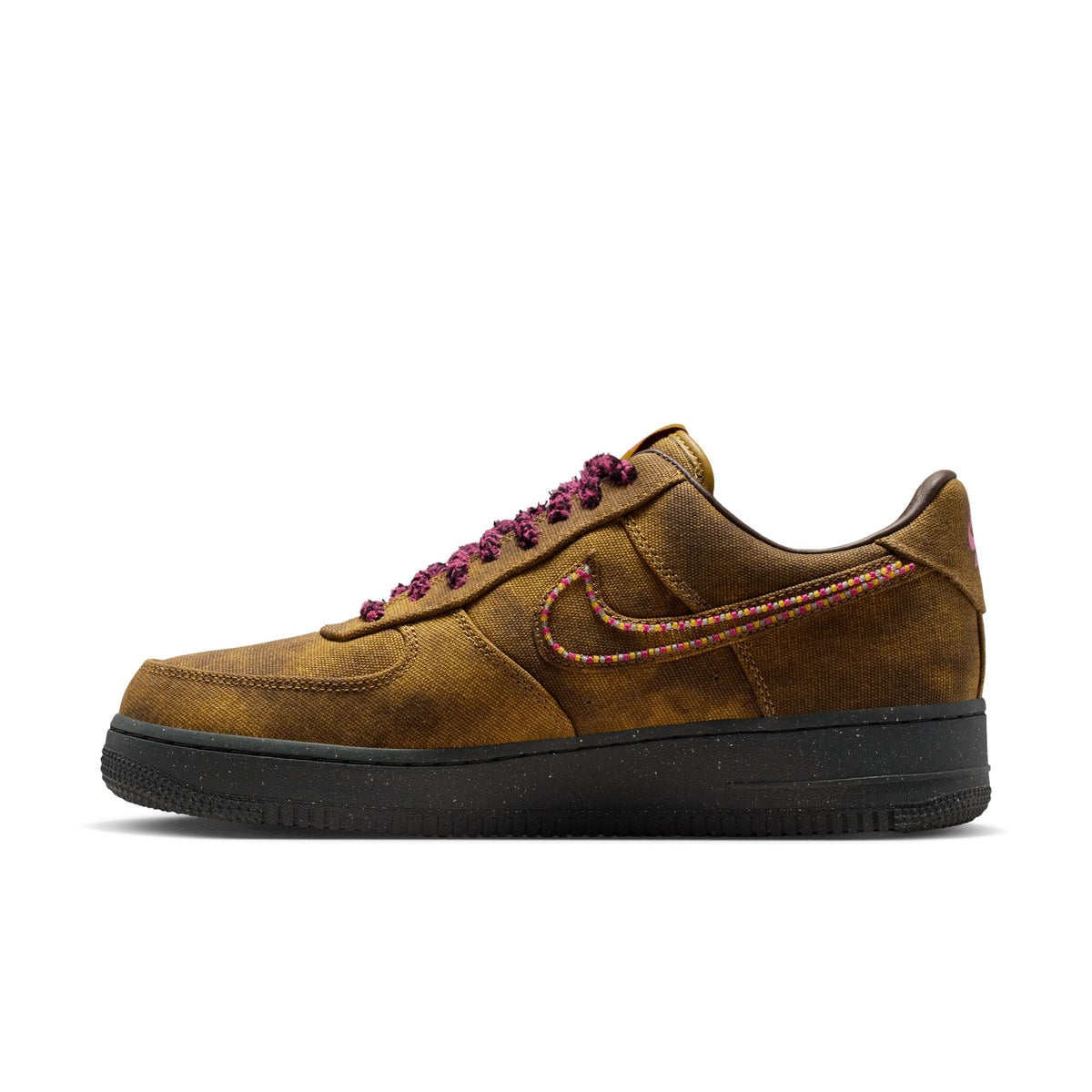 Nike Air Force 1 Low 07 QS Boucle Desert Moss Fierce Pink