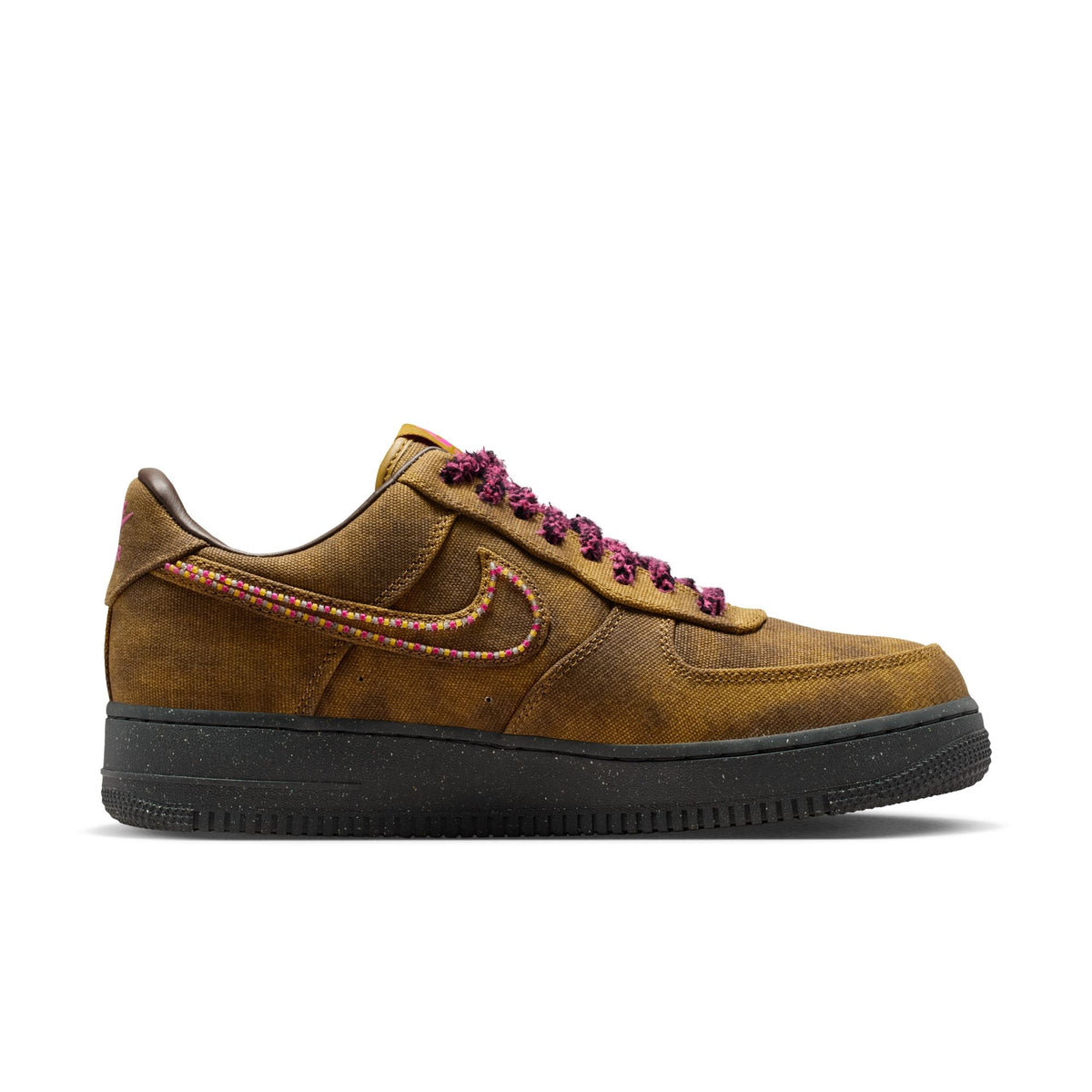 Nike Air Force 1 Low 07 QS Boucle Desert Moss Fierce Pink